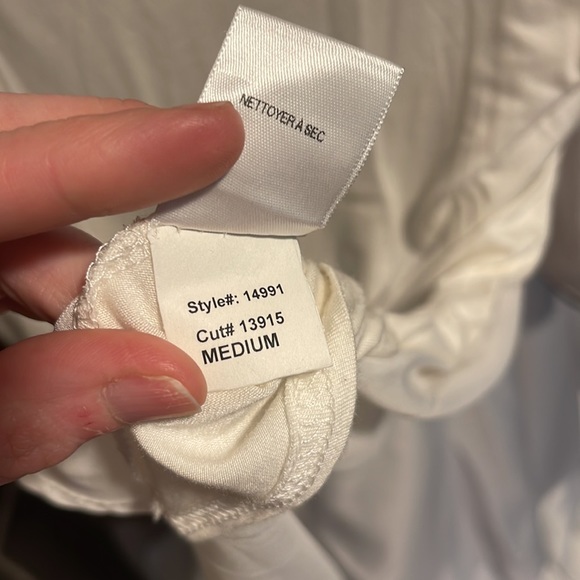 🌸4 for $20🌸 Like New - Lord & Taylor DESIGN LAB sz M hi-low contrast tee - Picture 5 of 6